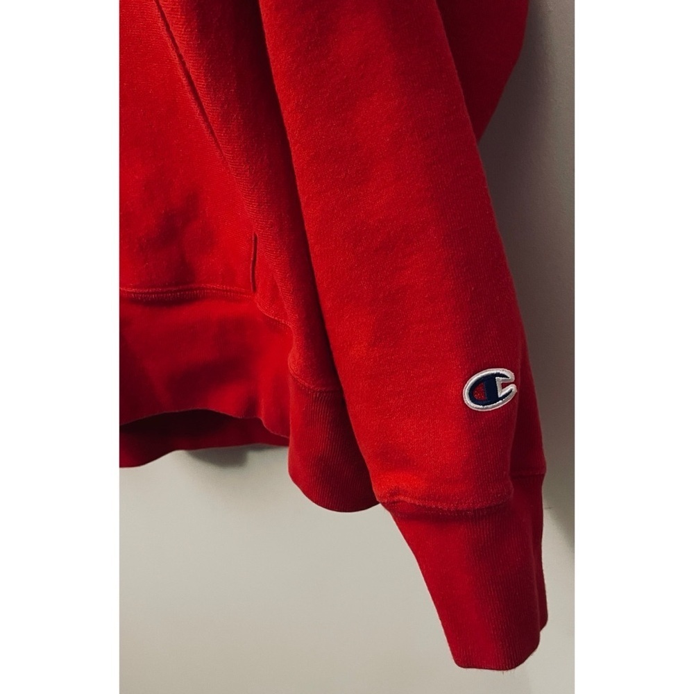 Champion Double Weave Red Pullover, Size 2XL - Picture 2 of 8
